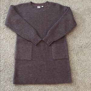 Gap girls size M (8) purple sweater dress